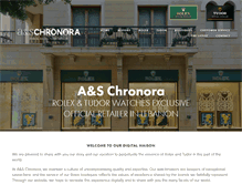 Tablet Screenshot of chronora.com